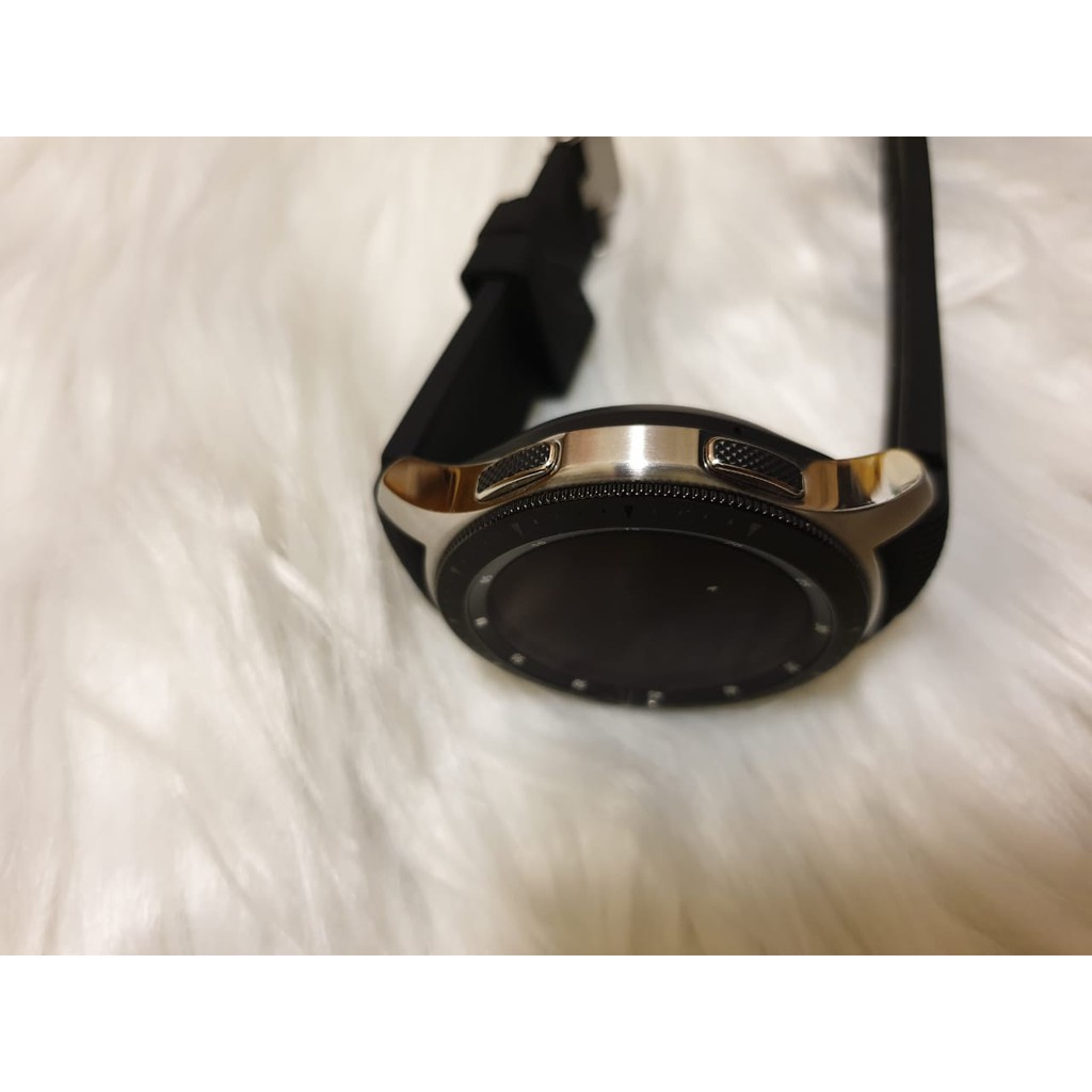 Samsung Galaxy Watch S4 46mm Silver Second Mulus Seperti Baru Original