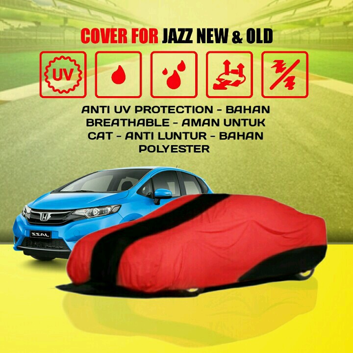 Honda Cover Sarung Penutup Body Mobil Jazz new 2021 Rs 2015 Outdoor 2017 Anti uv 2016 2006