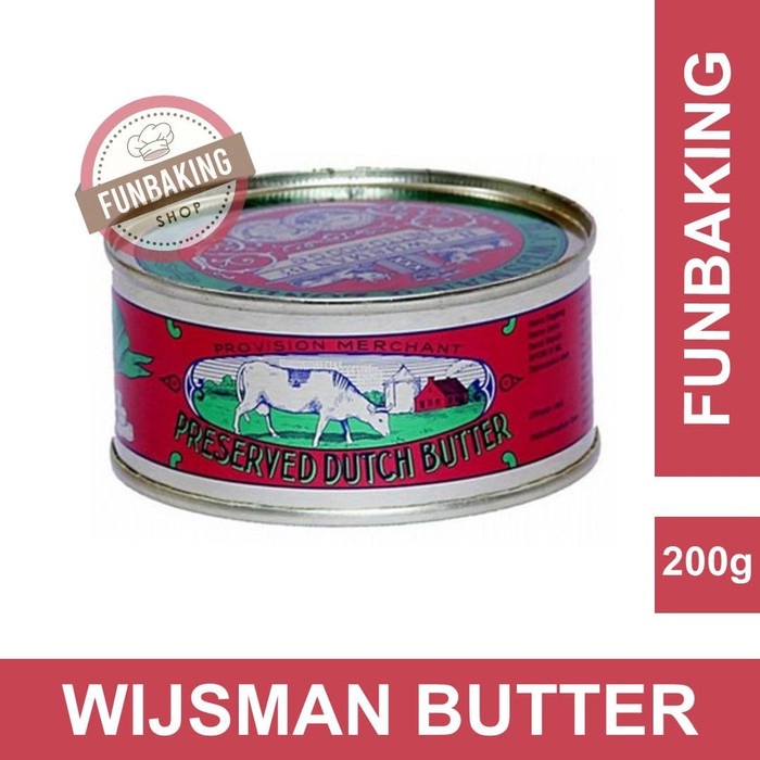 

butter-mentega- funbaking - butter wisman / wijman / wijsman 200gr -mentega-butter.