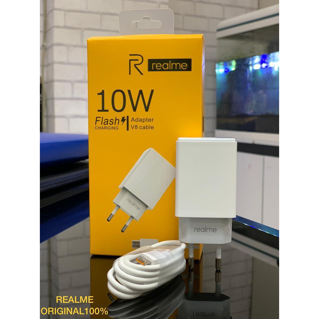 CHARGER REALME 10W FLASH CHARGING USB MICRO ORIGINAL CASAN REALME 3 5 PRO 3 6 6 PRO