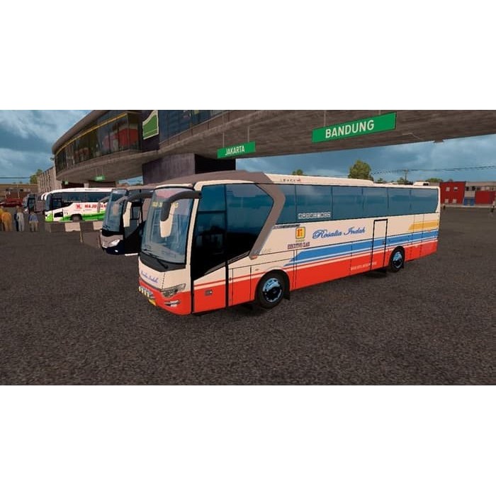 PAKET Game ETS 2 Bus Truk dan Map Indonesia untuk Komputer Laptop