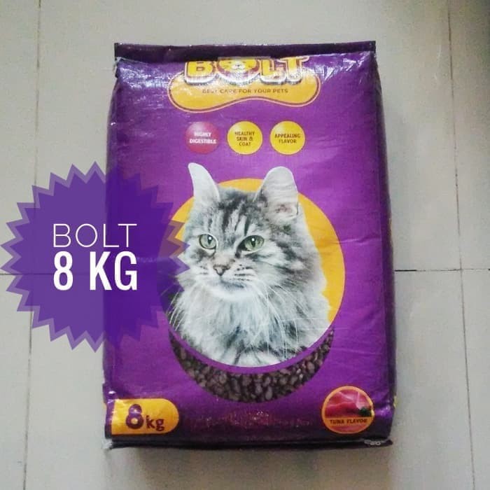 Makanan Kucing Bolt Tuna 8 Kg Gojek Shopee Indonesia