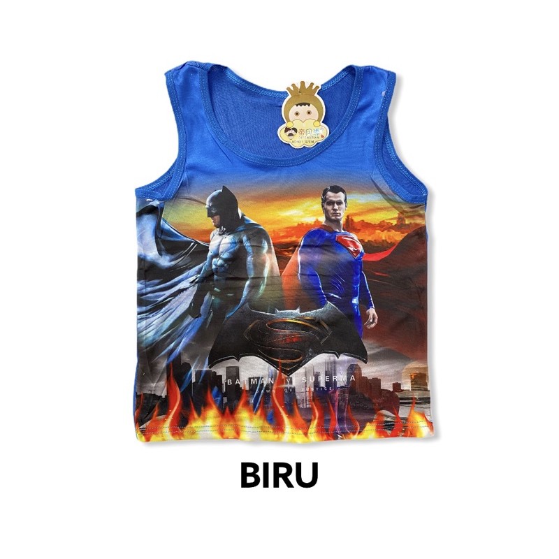 SINGLET ANAK LAKI LAKI / KAOS DALAM ANAK LAKI LAKI / SINGLET ANAK COWOK AVENGERS / OBLONG ANAK