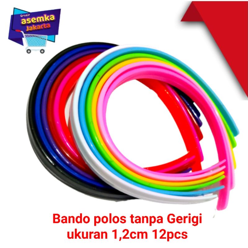 Bando tanpa gerigi polos Bando DIY isi 12pcs