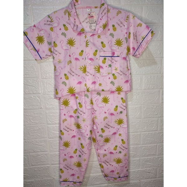 Setelan piyama anak perempuan/piyama anak
