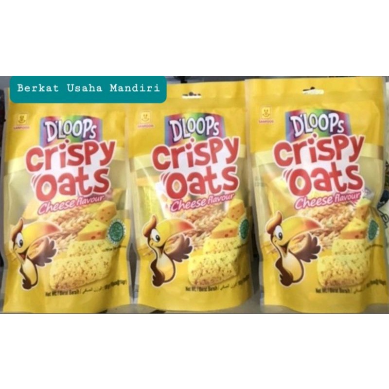 D'loops Crispy Oats 4 Varian rasa Terlaris termurah &amp; Garansi 100% Ori