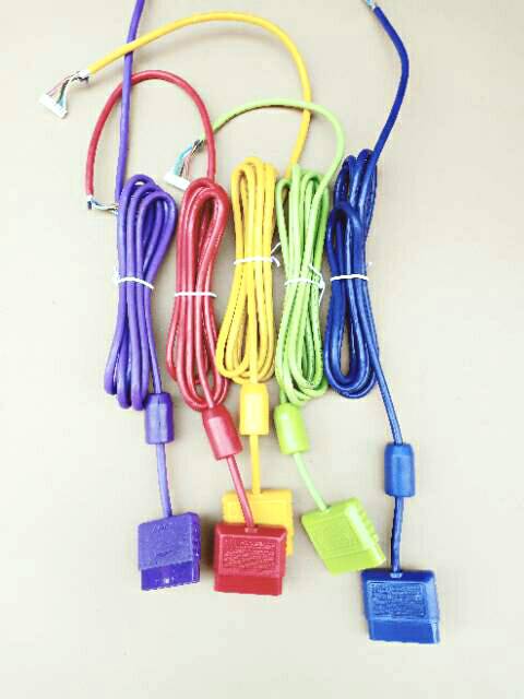 KABEL STIK PS2 SERAT WARNA dan HITAM