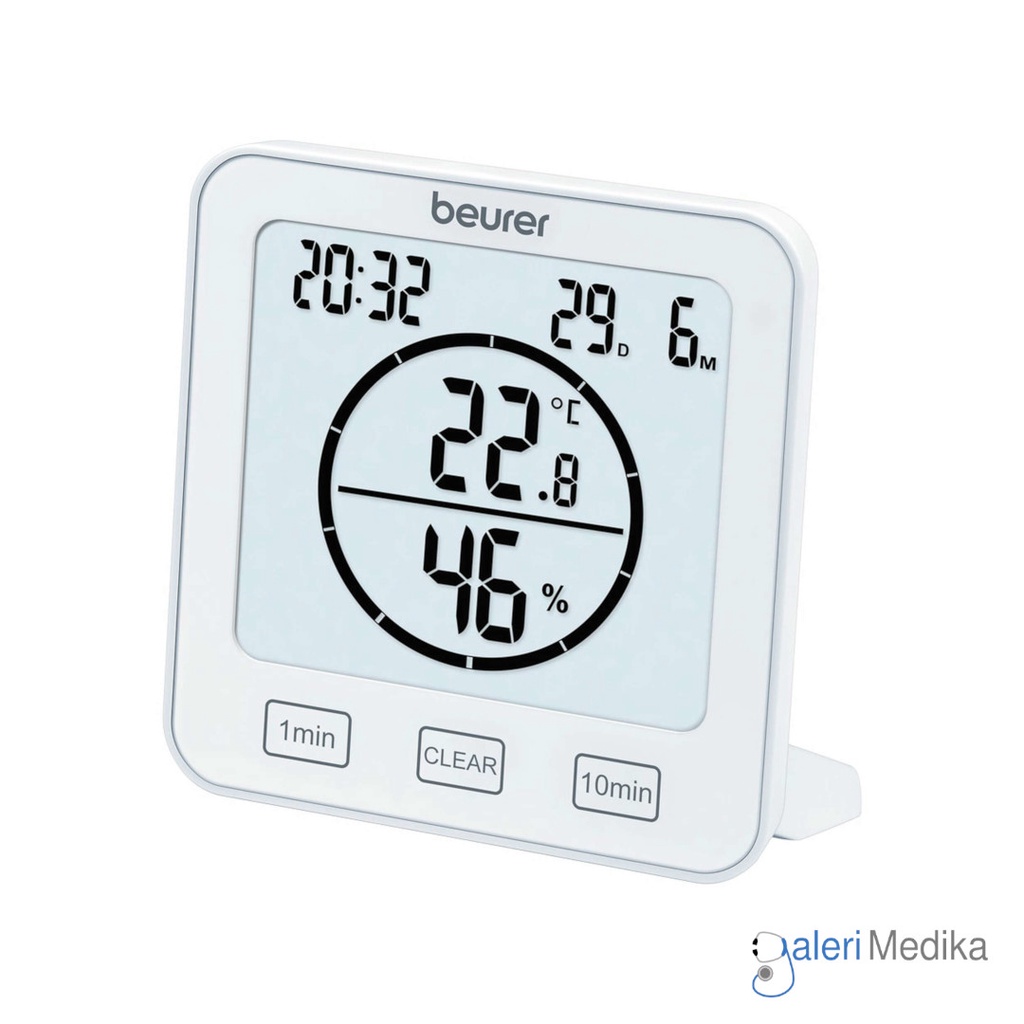 Beurer HM 22 / HM22 / HM-22 Thermo Hygrometer dengan Timer