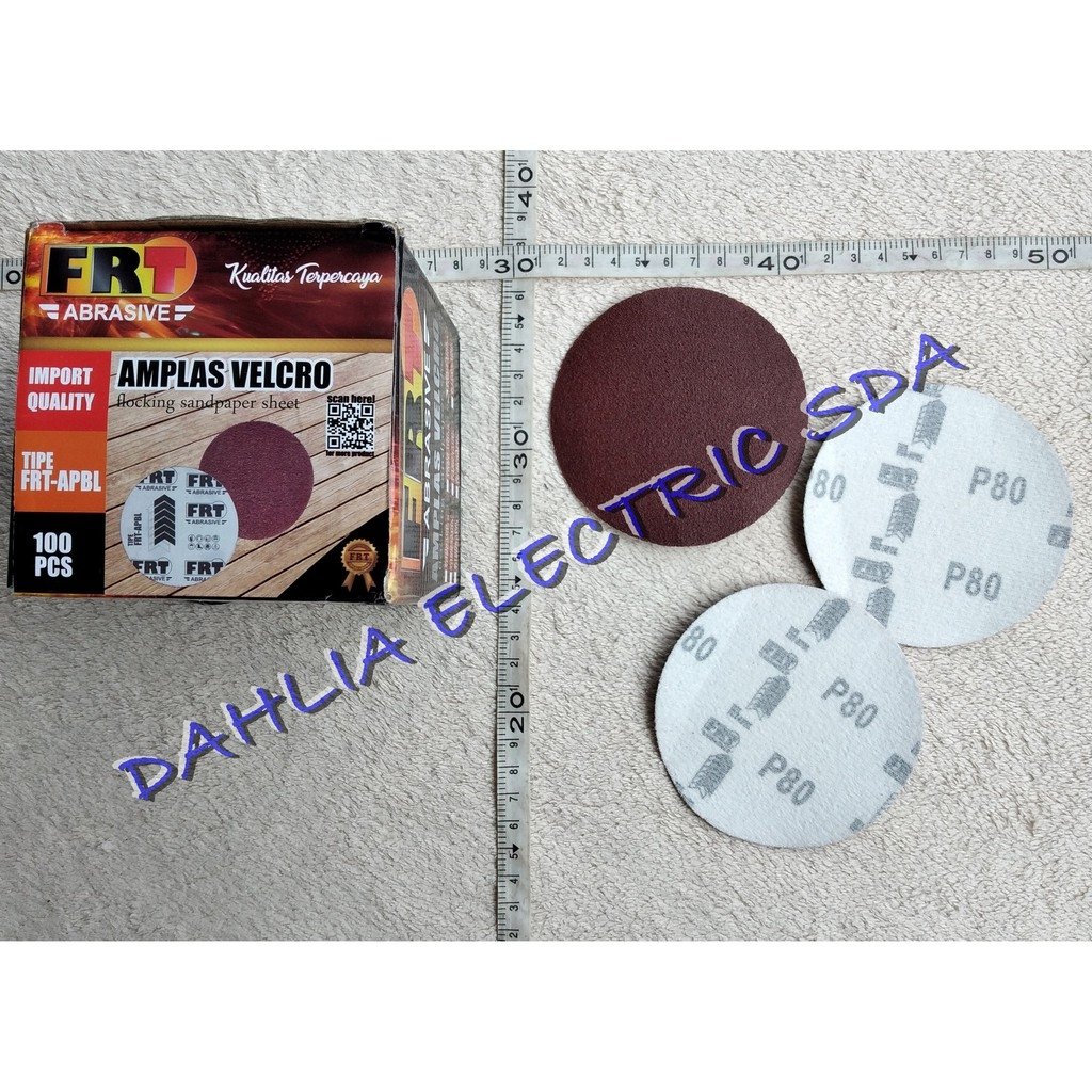 Amplas Velcro Frt No 180
