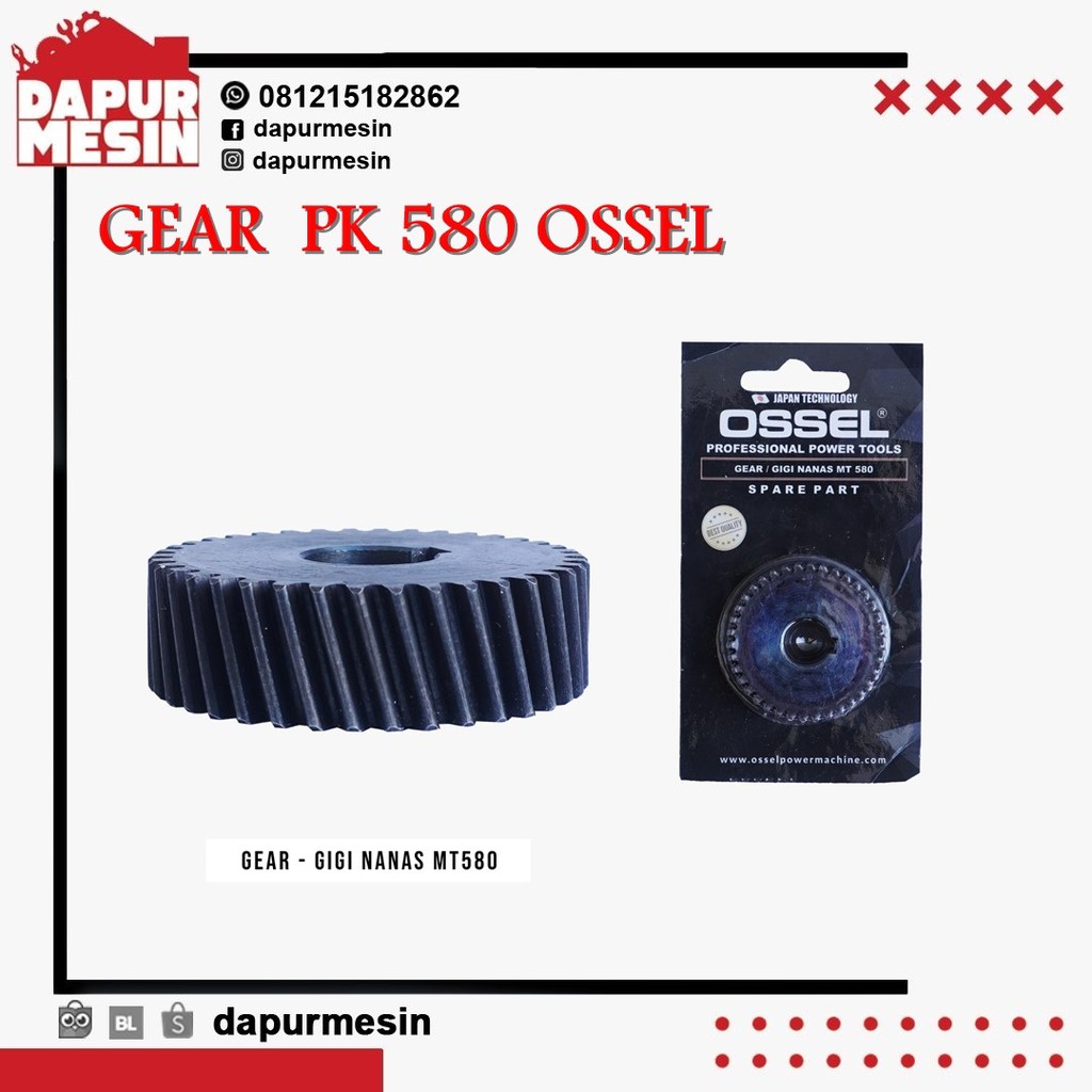 GEAR CERCULAR SAW PK 580 OSSEL