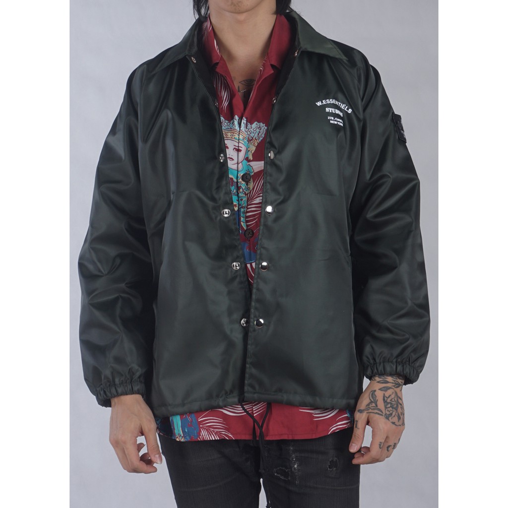 W.Essentiels Jaket Belcastel Windbreaker Jacket Forest Green