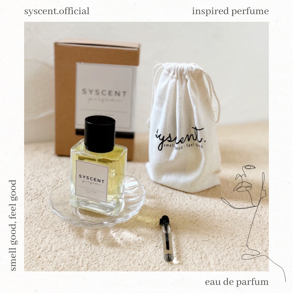 SYSCENT PERFUME - SAUVAGE (Parfum Wanita/ Parfum Pria / Parfum Unisex)