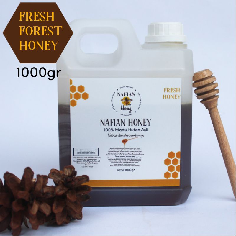 

madu hutan asli murni tanpa campuran nafian honey 1 kg madu hutan sumatra apis dorsata