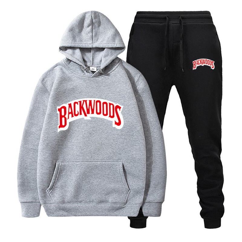 Setelan Celana Jogger &amp; Jumper Hoodie Backwood II Set sweater Hoodie dan Celana Joger Panjang ( Pria &amp; Wanita )