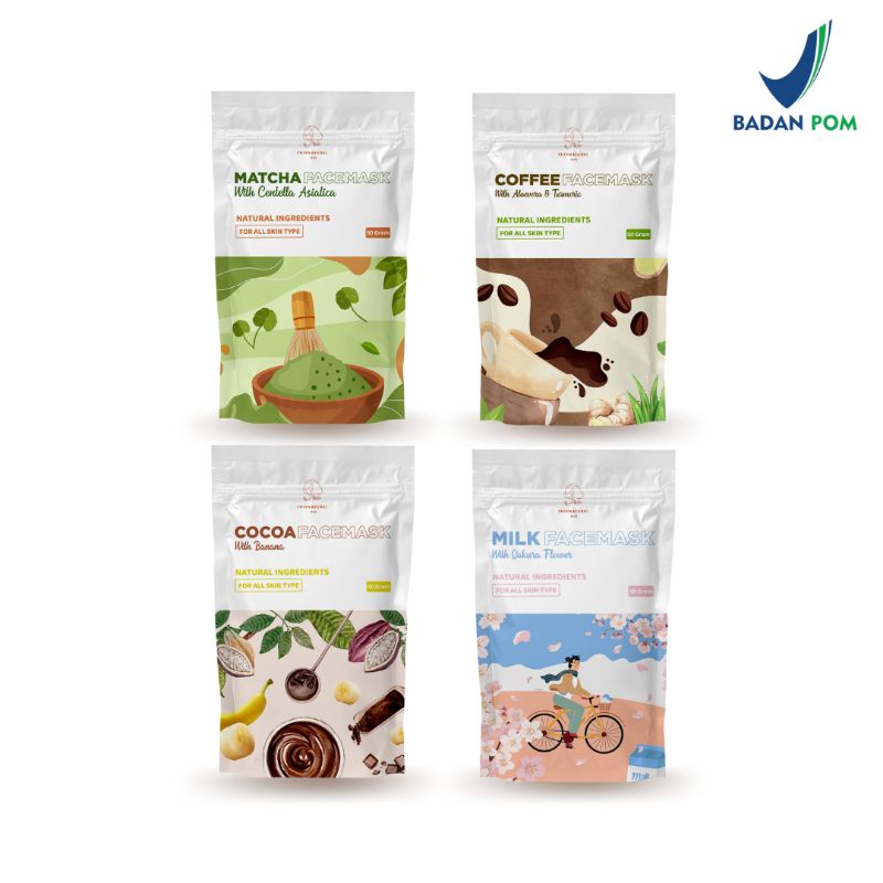 Thisnaturel Facemask 50 gram - Masker Bubuk Organik BPOM