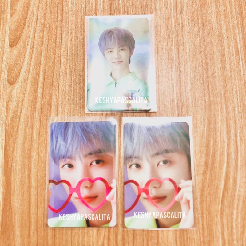 photocard pc jaemin benefit sg21 ktwon wd aladdin 2021 season's greetings nct dream