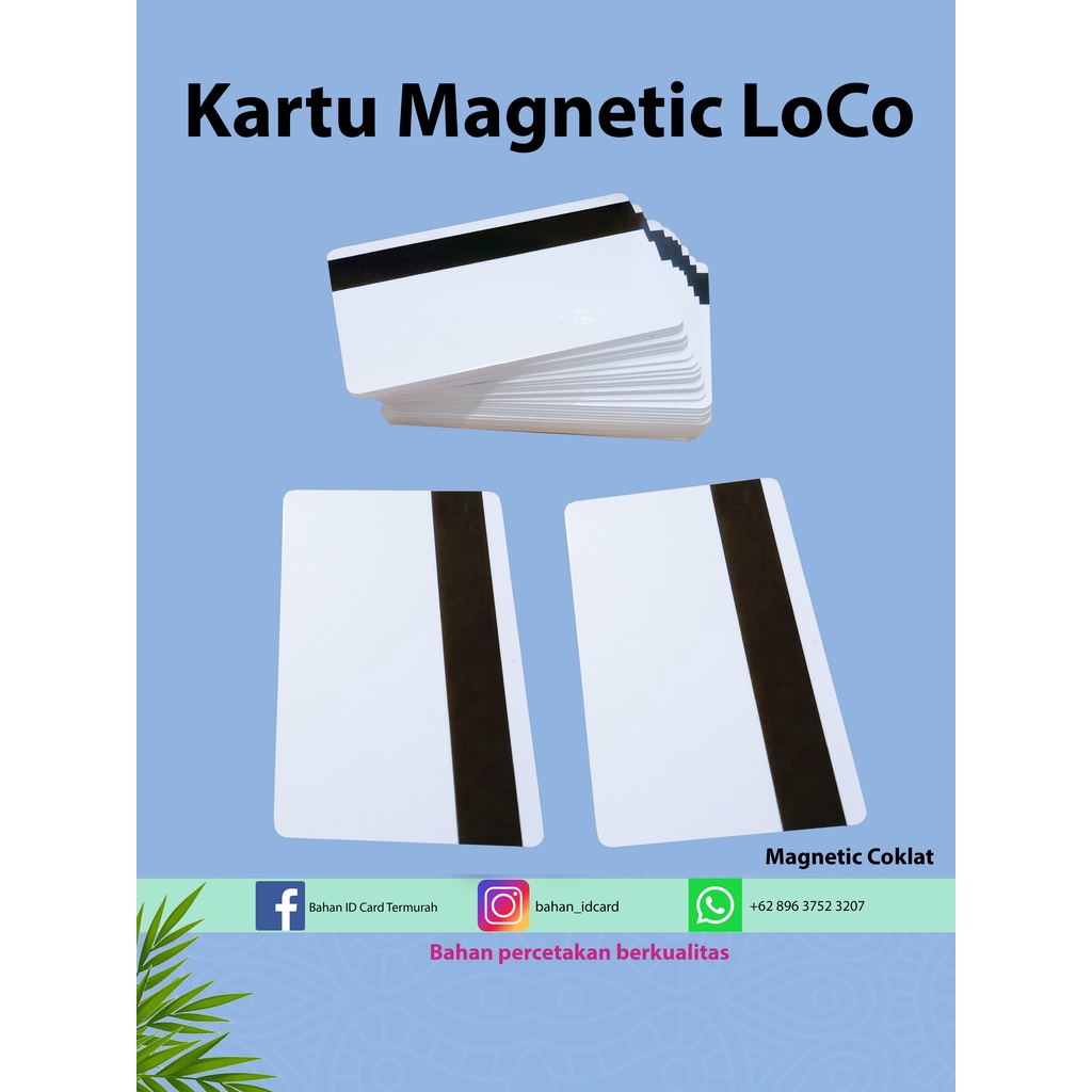 

Kartu Magnetik LoCo Min Pembelian 50 Pcs
