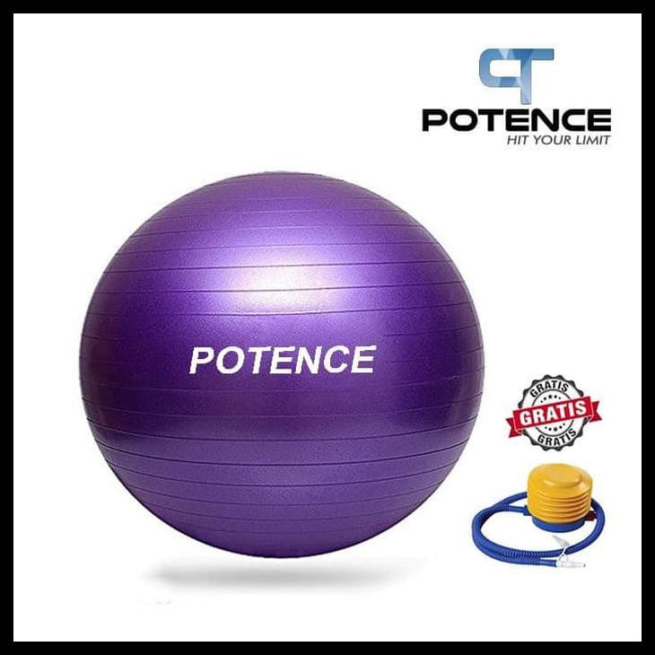 Gymball SPEEDS 65 cm / Gym ball / Bola Yoga / Gymball 65cm - Abu-abu