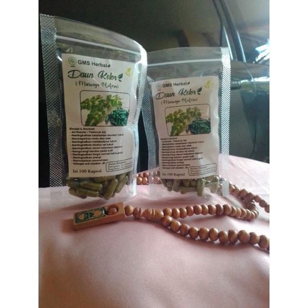 

Kapsul daun kelor / moringa aloifera beli 2 gratis garam himalaya 100gr