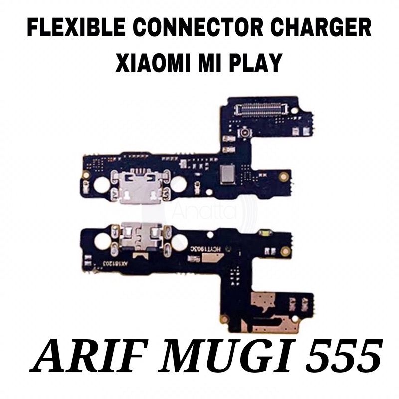 BOARD PAPAN KONEKTOR CONEKTOR CHARGER XIAOMI MIPLAY  MI PLAY PLUG IN MIC ORIGINAL