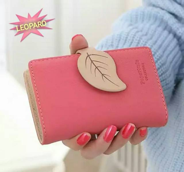 Dompet Wanita Daun Mini