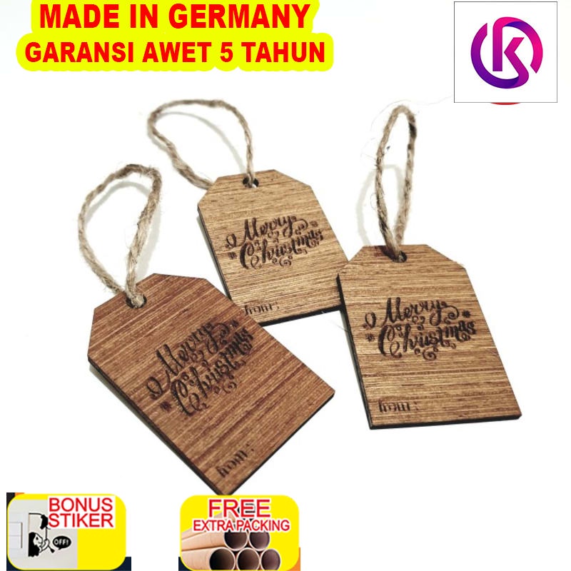 

Terlaris Christmas Tag / Tag Hampers Natal / Tag Kayu / Souvenir