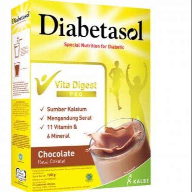 

DIABETASOL coklat,vanilla 180 gr Promo Murah