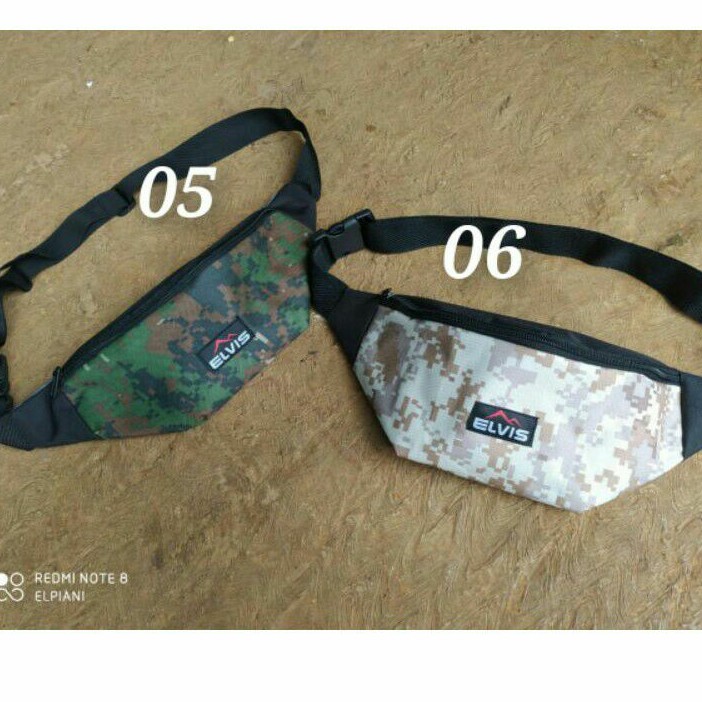 waistbag army murah tas pinggang army elvis