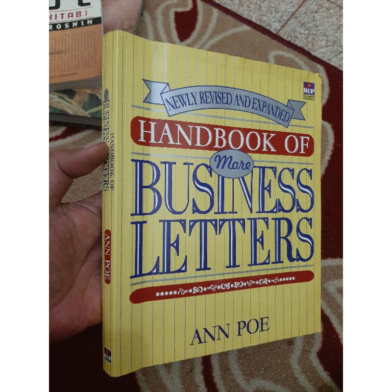 

Handbook of more business letter