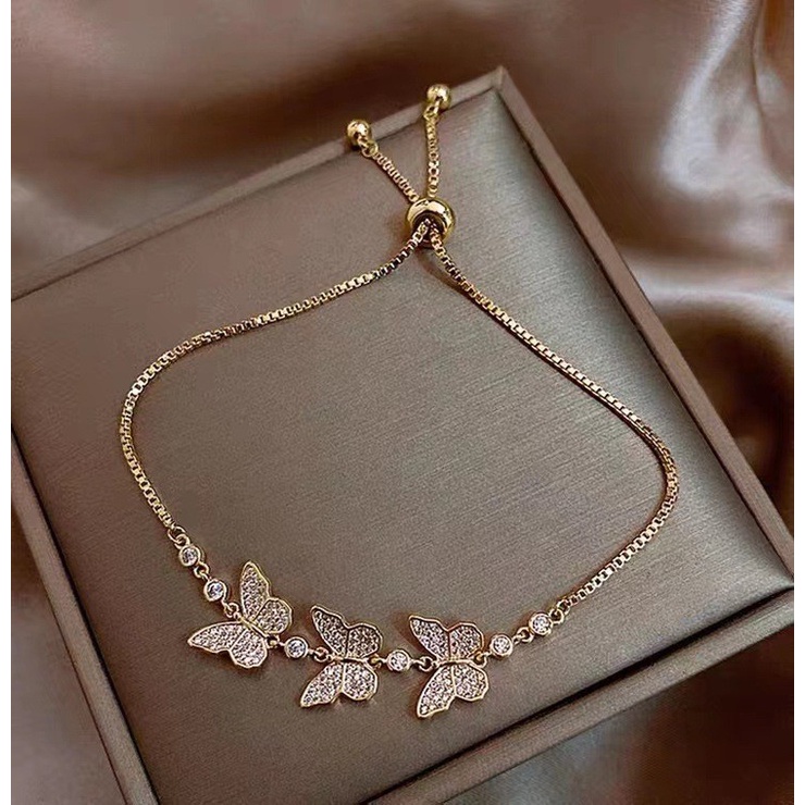 Gelang zircon Gaya Korea Untuk fashion-SL052