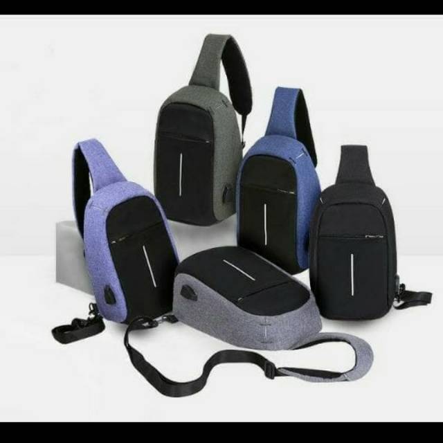 Tas slempang pria & anti maling