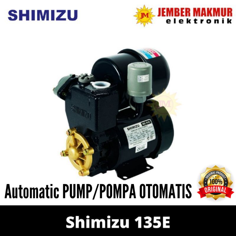 Shimizu PS135E Pompa Air Otomatis Sumur Dangkal PS 135E Pompa air Otomatis Shimizu PS 135 E