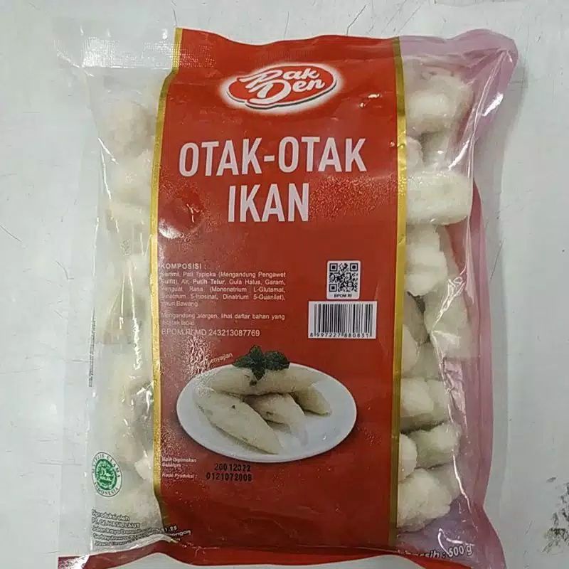 

Pak Den Otak Otak Ikan 500gr