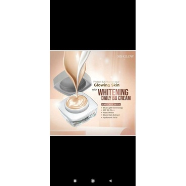 Day cream MS GLOW cream siang MS GLOW