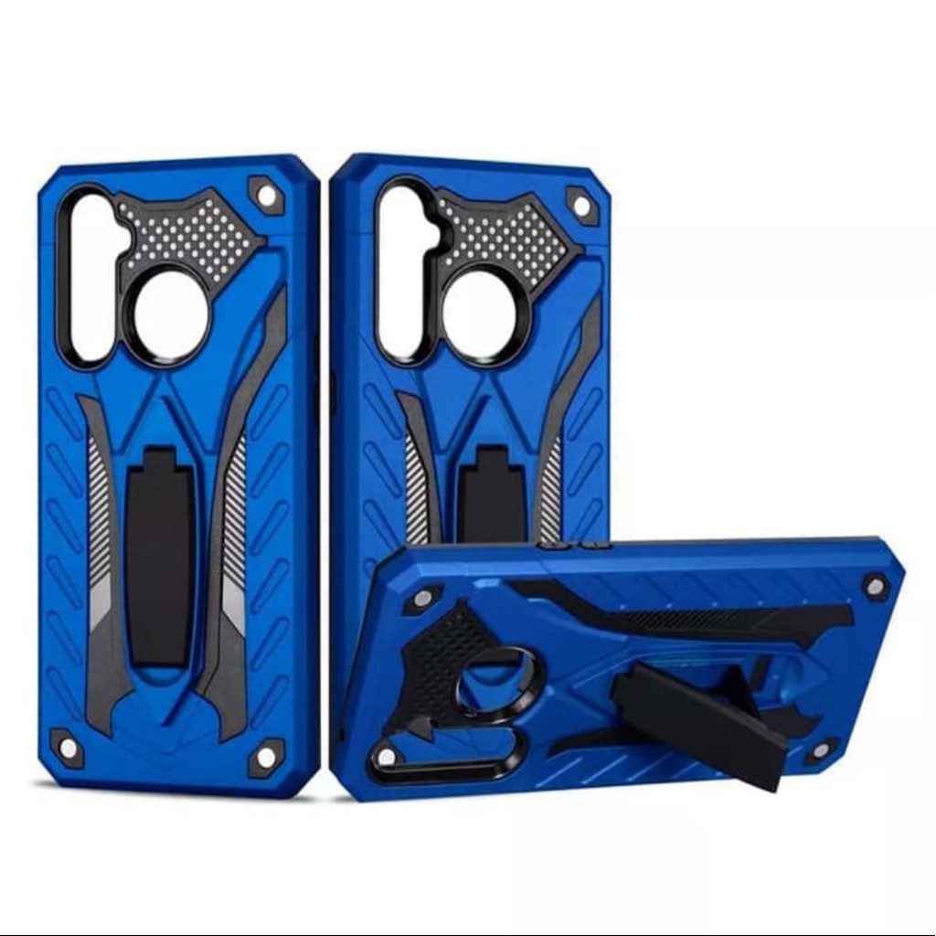 Case Realme C3 Casing Hp Kickstand Hardcase Robot Phantom Transformers