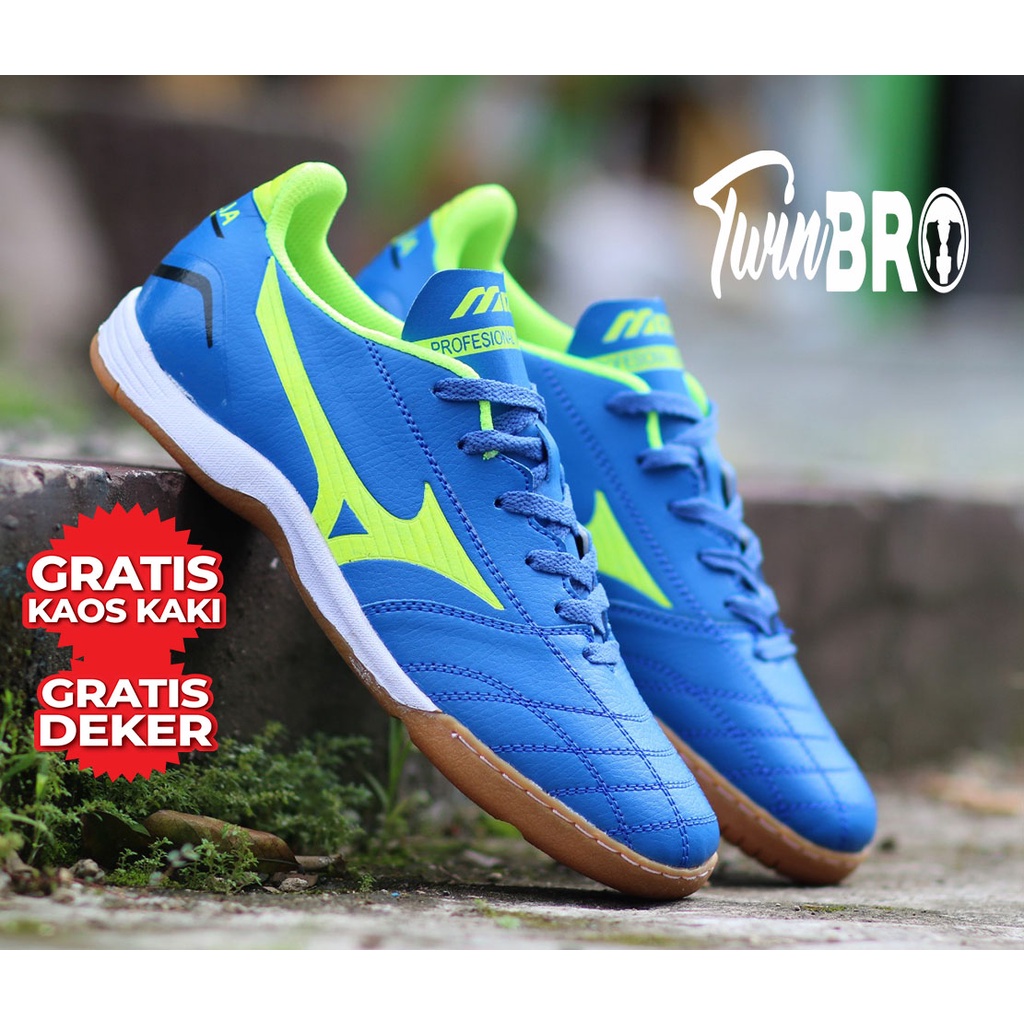 SEPATU FUTSAL MIZUNO FORTUNA PRIA GRADE ORI VIETNAM-1