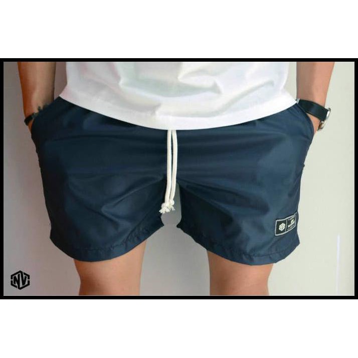 (Best Seller) Celana Pendek/ Celana Santai/ Celana Pantai, Noir Vetement- Navy