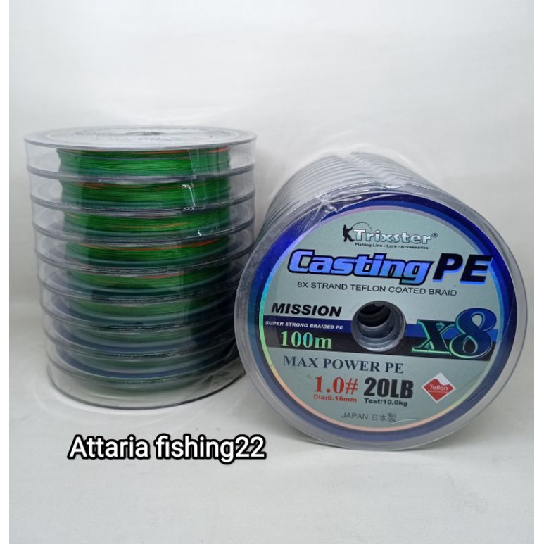 Senar Trixster Casting PE X8 100m / Max Power PE