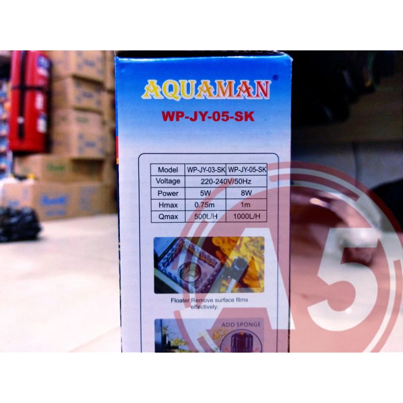 PROMO MURAH Pompa Aquarium SKIMMER AQUAMAN WP JY 05 SK