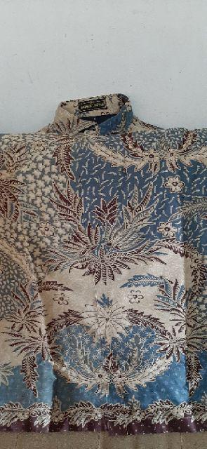Sekartaji Lawasan Kemeja Batik Pria Full Furing Katun Primisima Batik Solo Halus Batik Cabut