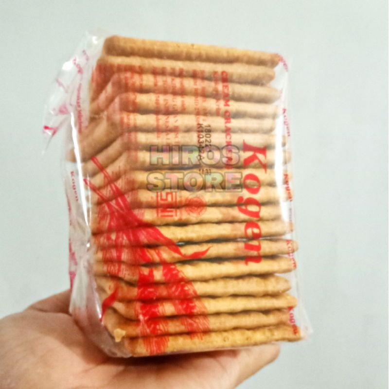 

Biskuit Gabin 1 Pack 120g Enak • Biscuit Cream Cracker 16 Keping Kogen • Special Khong Guan