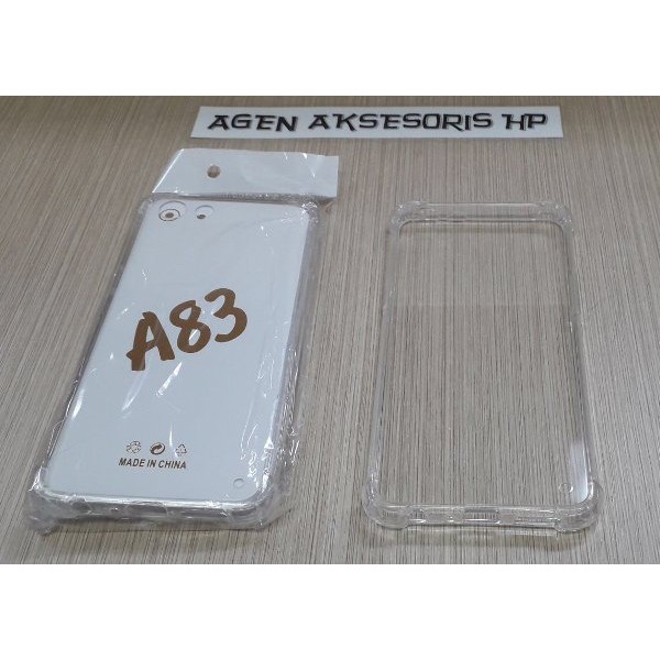 Anti Crack FUZE Oppo A83 5.7 inchi Acrylic Case Mika Tahan Banting Anti Shock Anti Scratch      aah