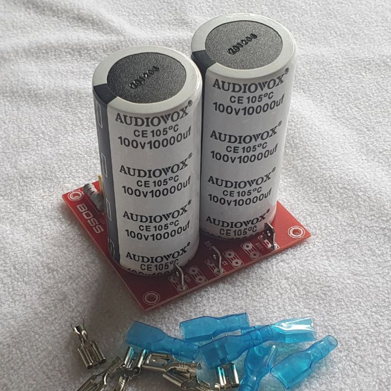Kit PSU 2 Elco AUDIOVOX 10000uf 100V Dioda Sisir
