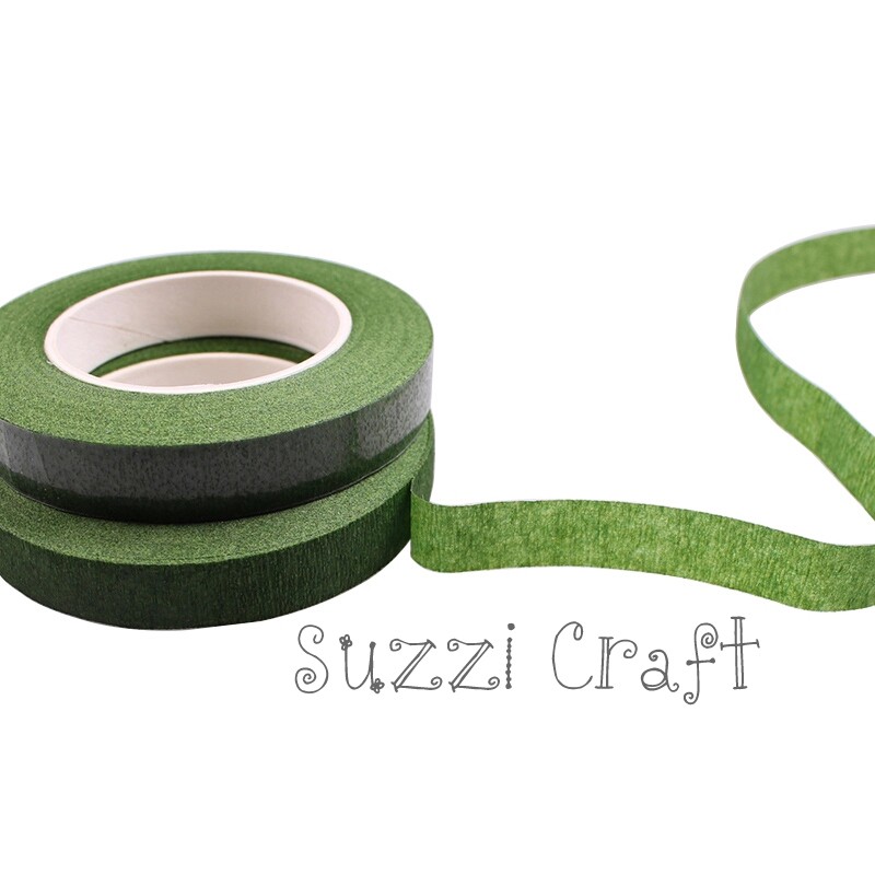 Floral Tape / Flower Tape / Selotip Daun 10 yard