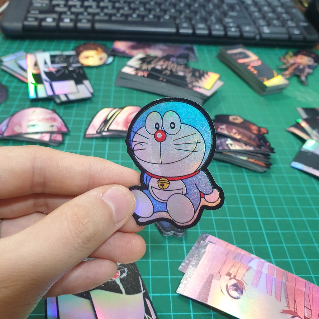 

Sticker Hologram Anime - PSH841 - Doraemon