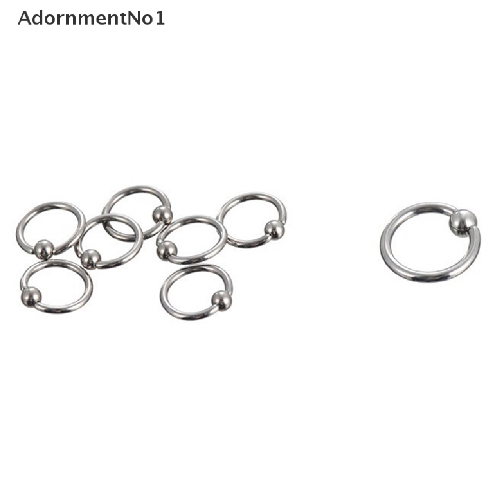 (AdornmentNo1) Anting Tindik Alis / Lidah / Hidung / Bibir Bahan Stainless Steel Untuk Wanita