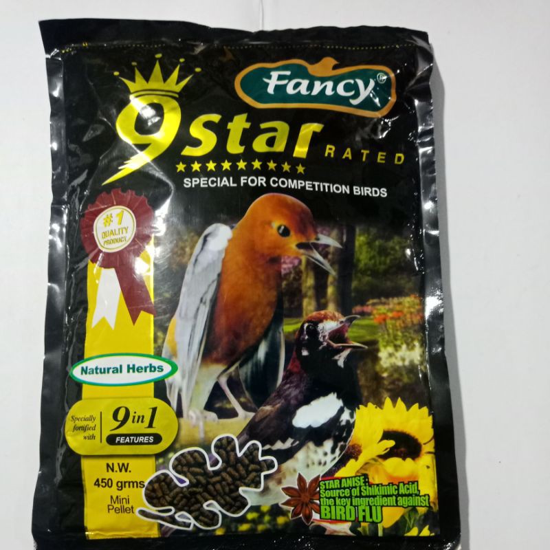 Fancy 9 star rated |pakan burung