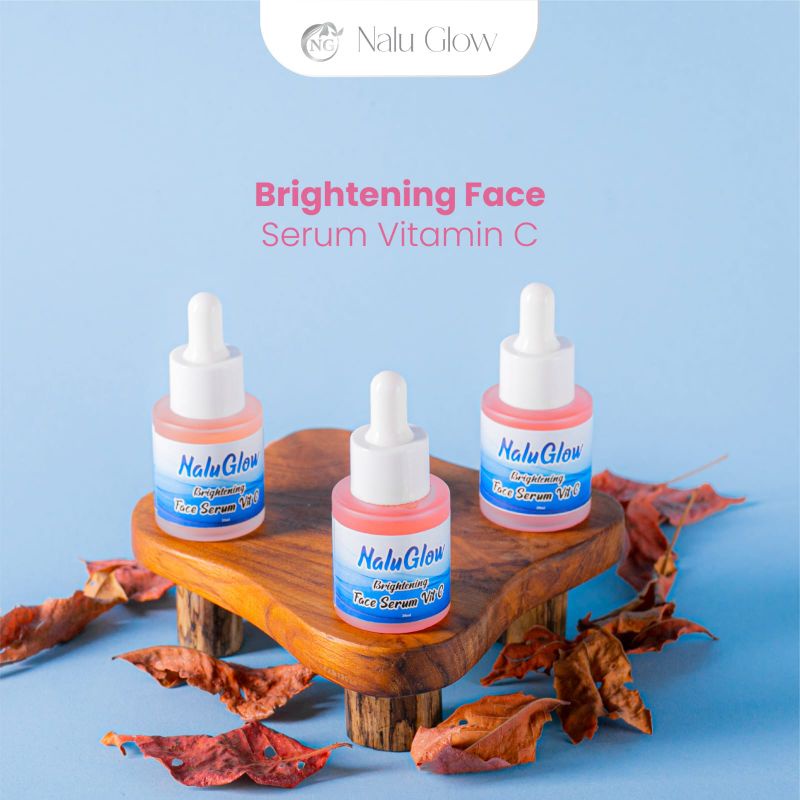 SERUM WHITENING VIT C SERIES NALU GLOW VIT C BPOM AMAN