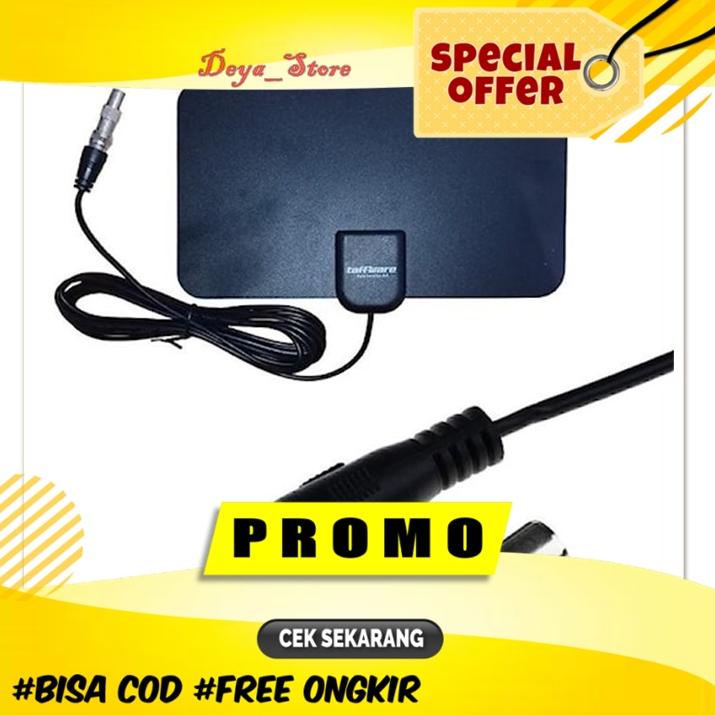 ➱wv Kirim Sekarang➱ Antena TV Indoor Digital Original Taffware Intra Anthena Tivi Tempel Dinding Ind
