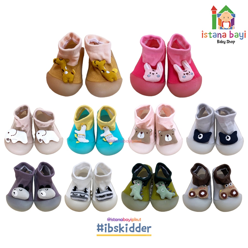 Carterlove New skidder Boneka / 3D Doll Mudpie  /Kaos kaki sepatu/sepatu bayi/sepatu anak laki laki